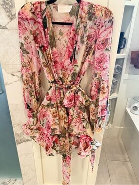 Bedouin Mini Dress in Rose Floral
Bronx and Banco